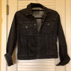 Lucky brand black denim jacket.